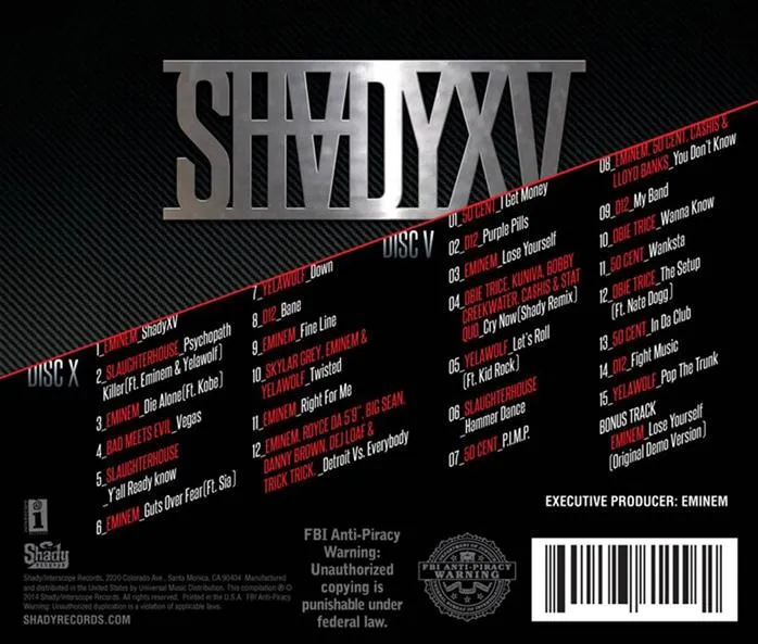 EMINEM – SHADY XV