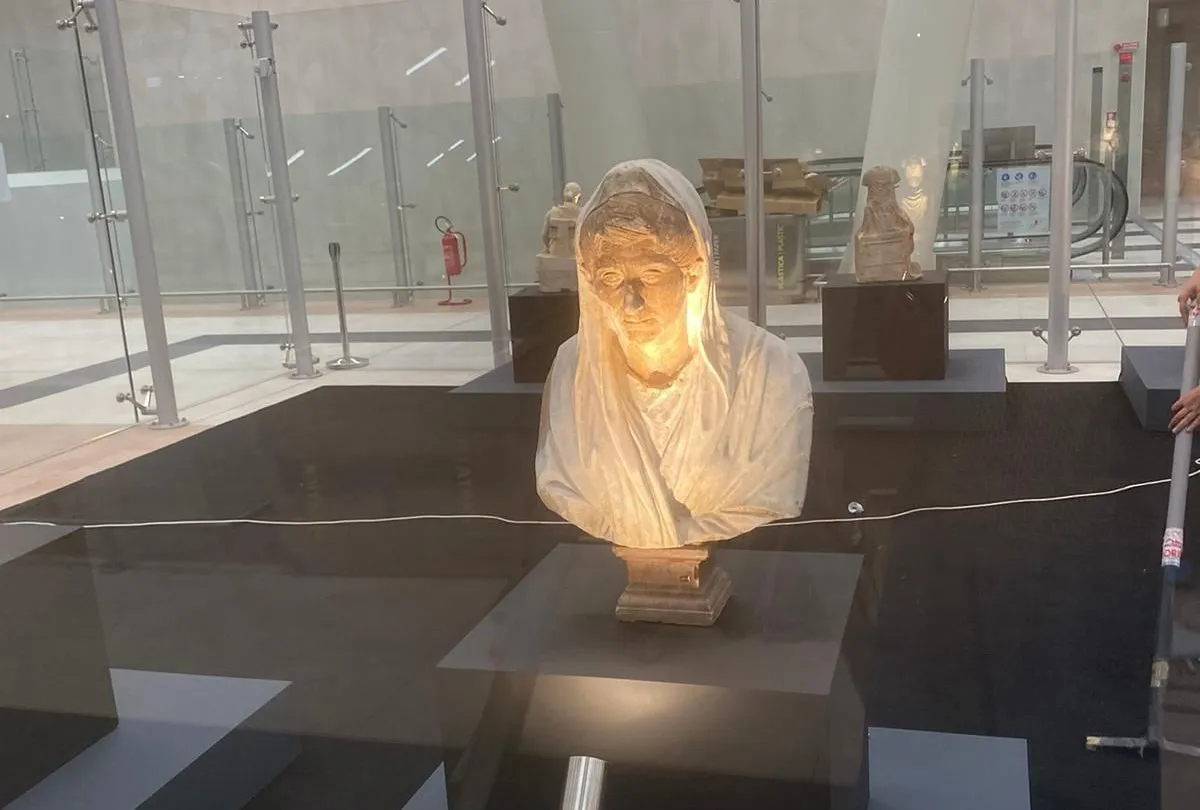 Metropolitana di Catania: allestimento artistico nella stazione Fontana che apre oggi