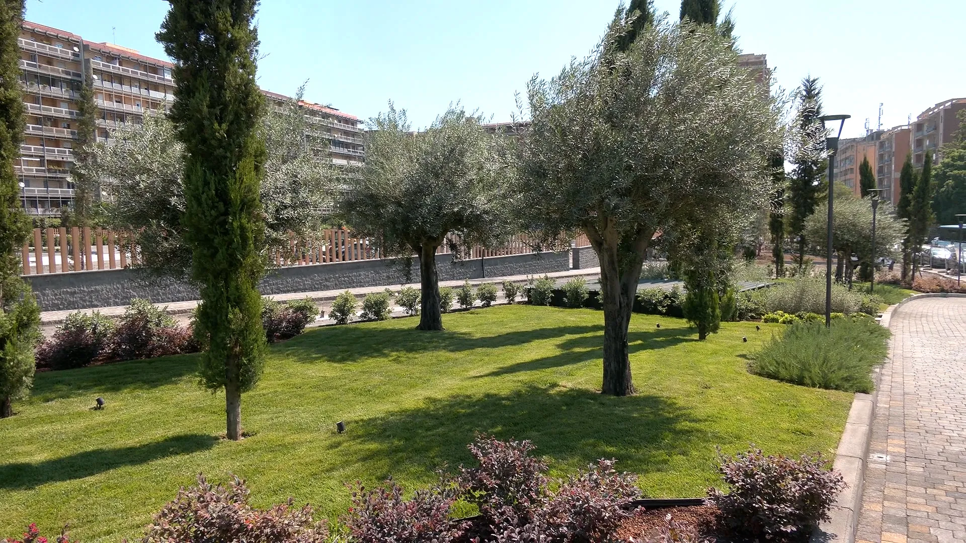 Catania, parcheggio scambiatore Sanzio e parco in via di completamento