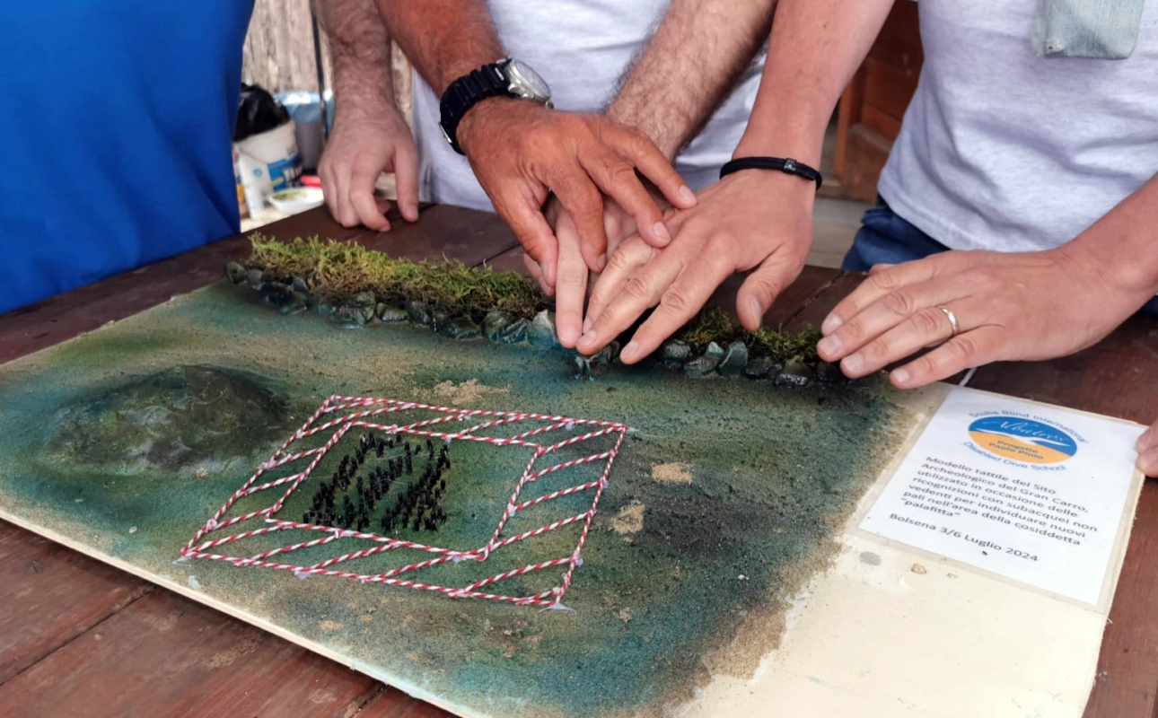 Beni culturali, siti archeologici subacquei anche per i non vedenti