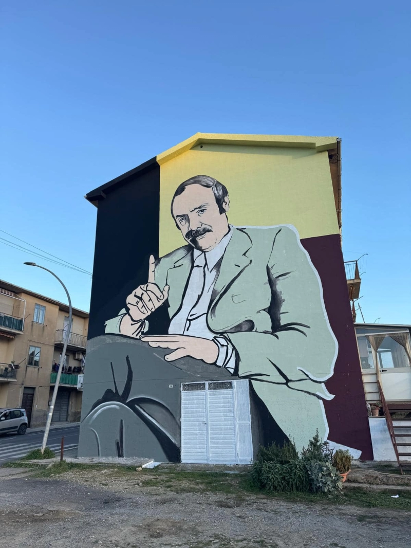 Le strade da seguire, murales per la legalità
