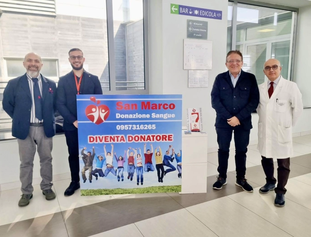 SAN MARCO: NASCE INFOPOINT PER LA DONAZIONE DI SANGUE