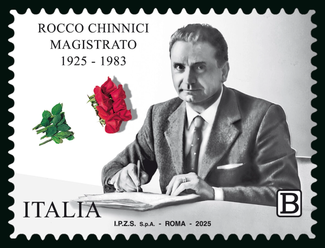 Francobollo speciale al giudice Rocco Chinnici nella giornata dedicata alle vittime delle mafie