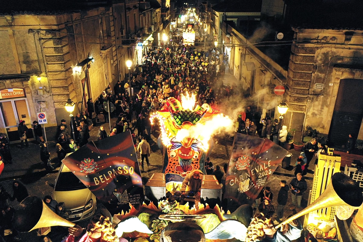 Belpasso, chiude con gran successo il Carnevale 2025
