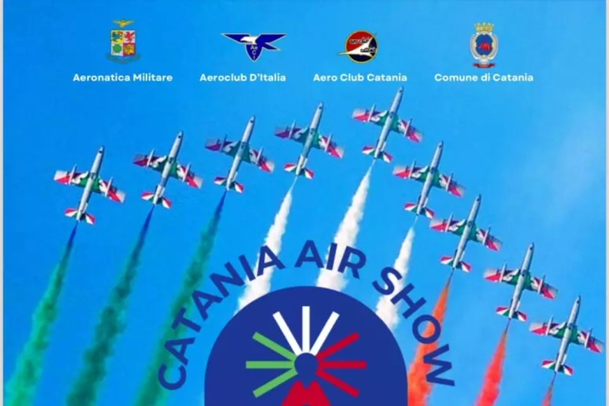 Il cielo del lungomare etneo ospiterà il “Catania Air Show 2025”