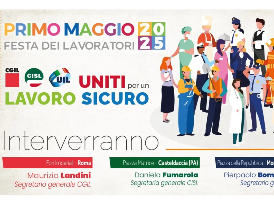 Casteldaccia, il teatro della strage del 2024 è una delle piazze del Primo Maggio 2025