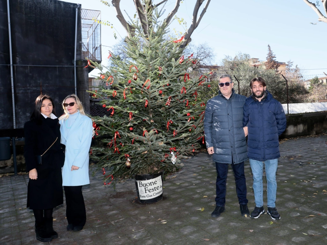 Albero di Natale nel II municipio con Catania Rete Gas
