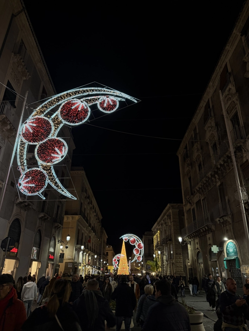 Dal videomapping ai mercatini: il calendario del “Natale a Catania”