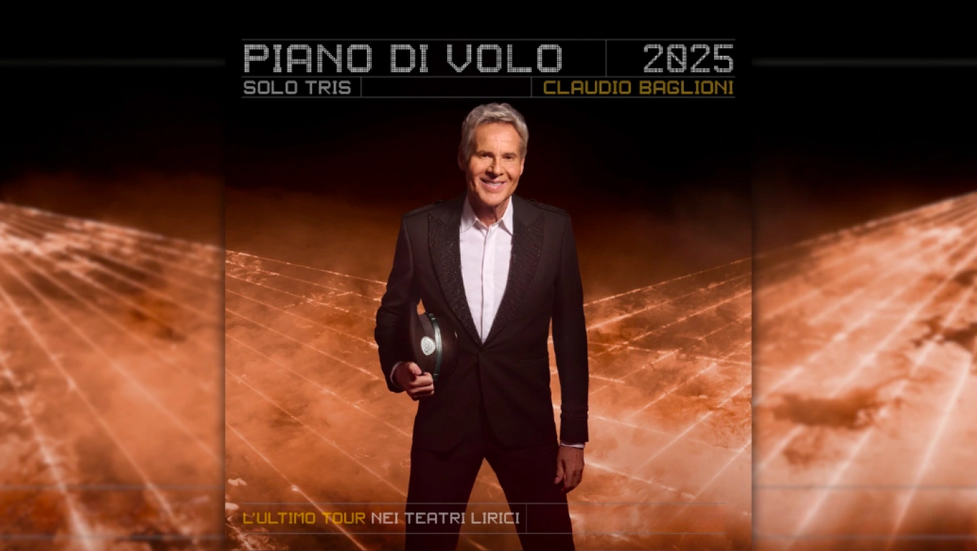 Claudio Baglioni live a Catania, tre serate al Teatro Massimo Bellini