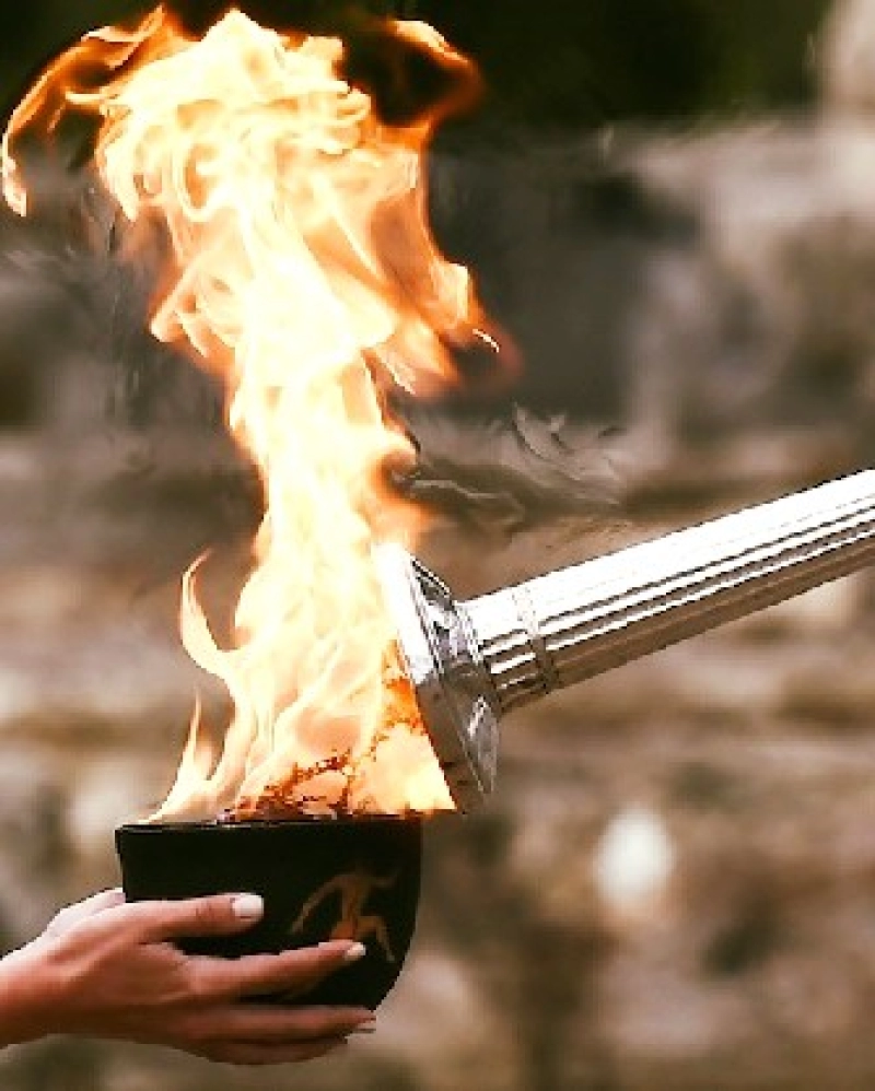 Beni culturali, la Fiamma Olimpica fa tappa al Parco archeologico di Selinunte